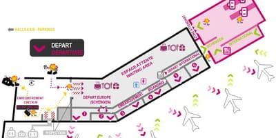 Mapa sala Bordeaux 